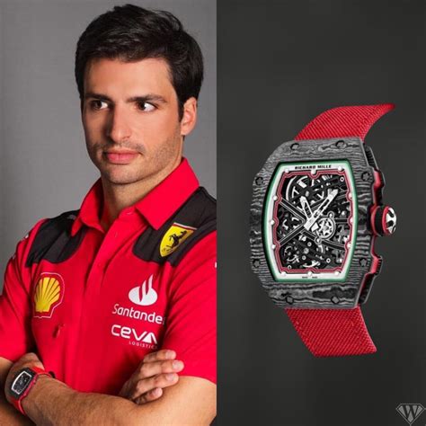 carlos sainz richard mille price|richard mille watch.